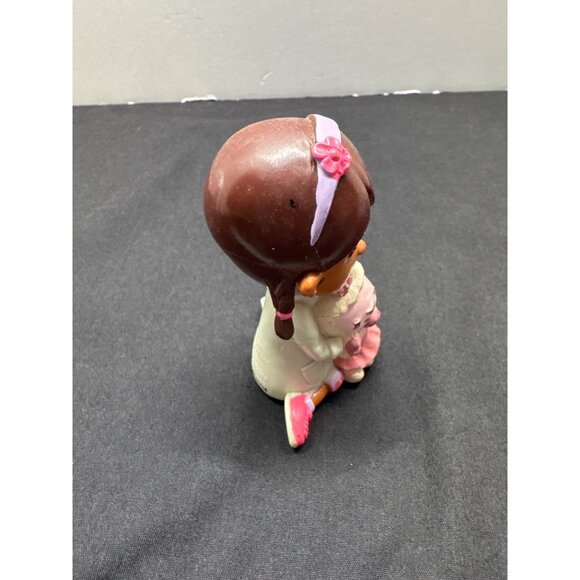 Doc McStuffins Disney PVC Figurine Collectible Holding Lambie 3 Cake Topper - Picture 2 of 7